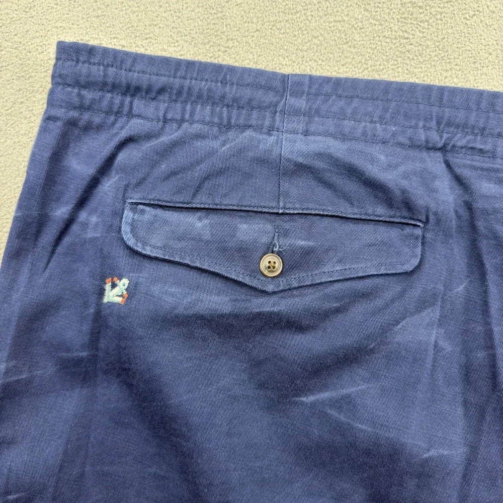 Polo Ralph Lauren Classic Fit Prepster Pants 5XB Elastic Waist Sailboat Nautical